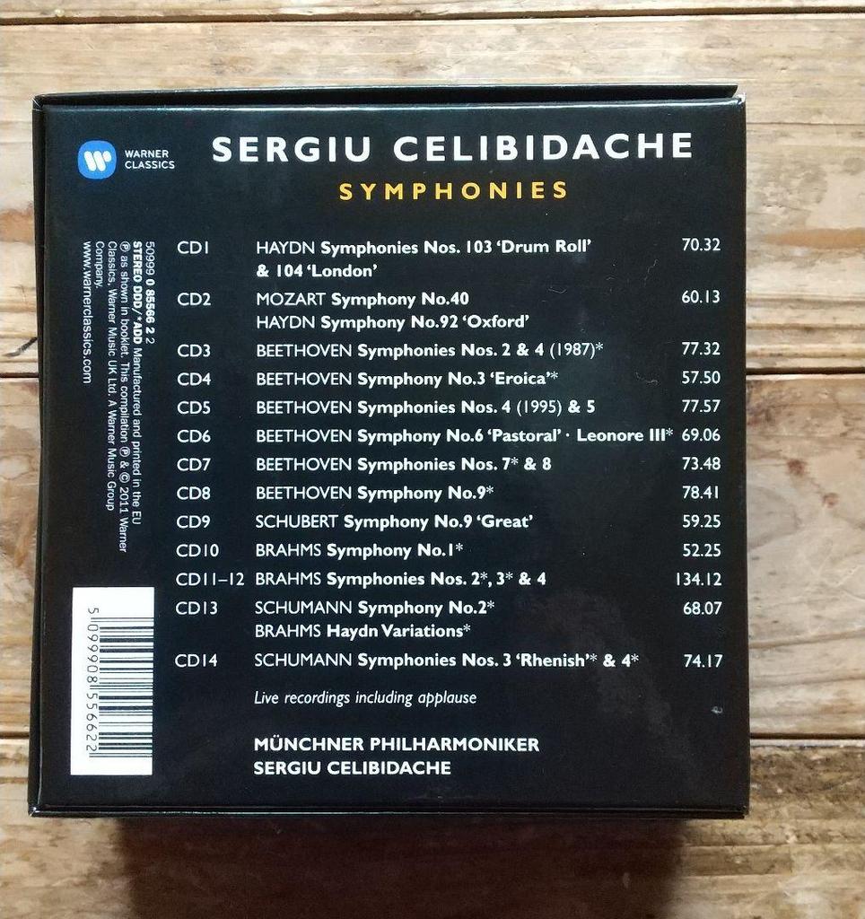 [USED] 14-disc Celibidache box set