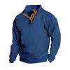 Spring And  Men's Standing Collar Sweatshirt Is Outdoor Casual Sweaters Tops