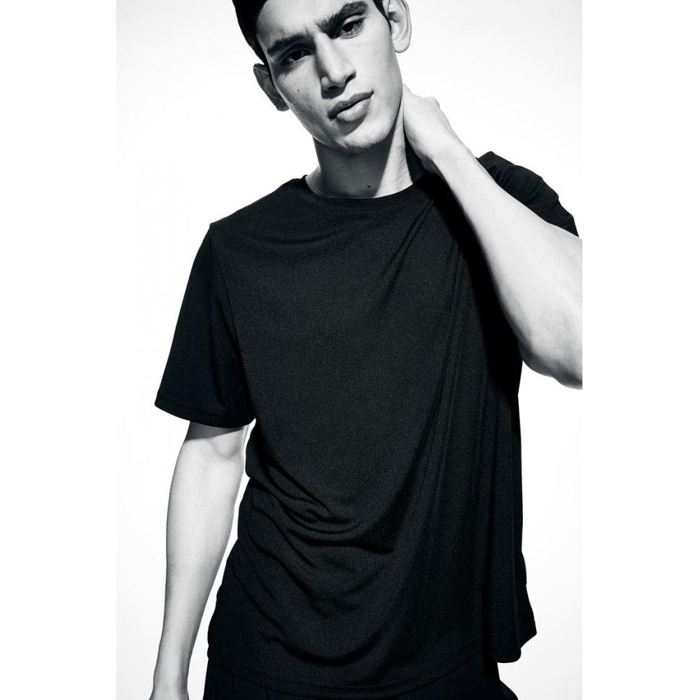 H M dryMove Sport Top Black