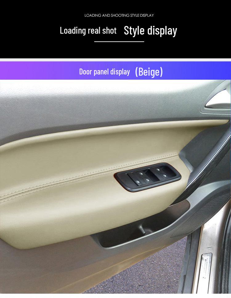 MG GS Door Panel Armrest Leather Cover - Interior Modification & Protection