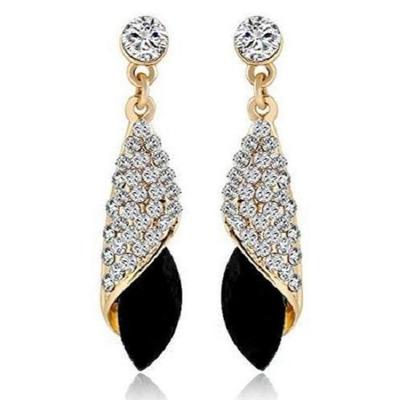 Fashion AAA Gold Plated Crystal Earrings For Women & Girls