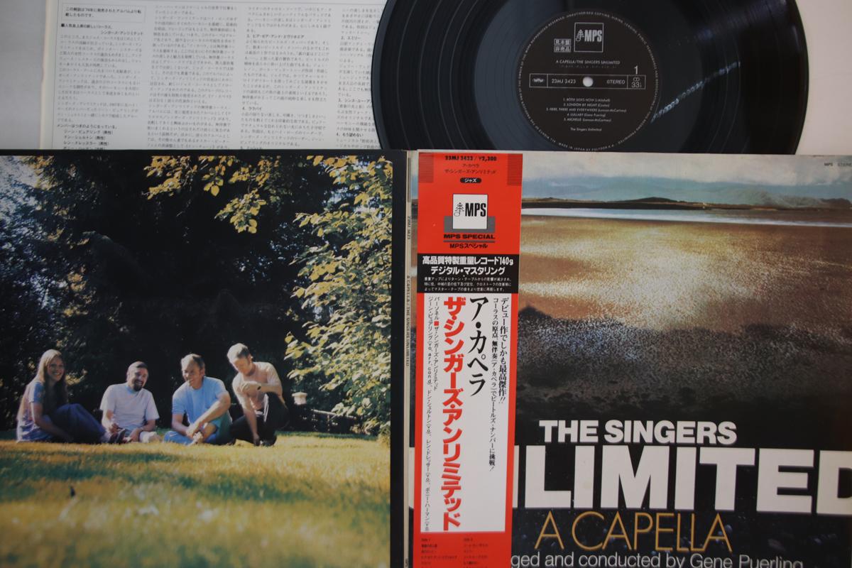 

LP Record SINGERS UNLIMITED - A Capella 23MJ3423PROMO MPS Japan Obi Jazz Used