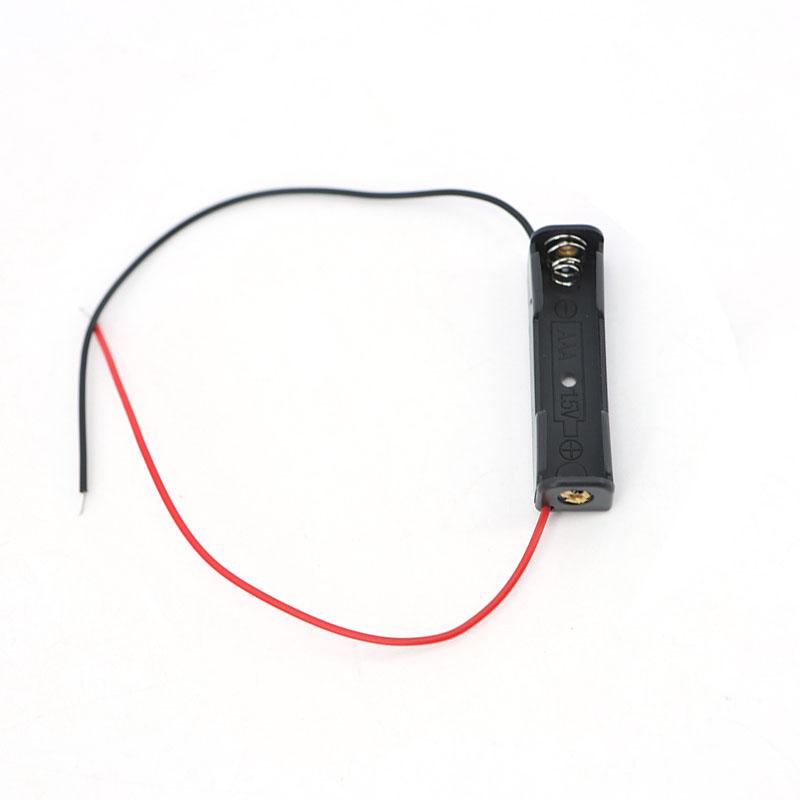 1X 2X 3X 4X AAA 1.5v 3v 4.5v 6v Battery Holder Storage Box Batteries 1 2 3 4 Slot AAA Power Bank Cases Container 2pin Wire Lead