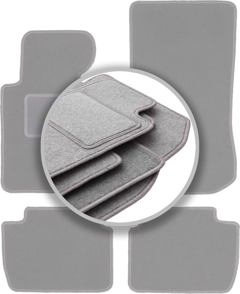 Graue Automatten für: BMW 3 E46 Kompakt, Coupé, Limousine, Kombi, Touring (1998-2007)