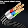 240W Dual TypeC Super Fast Charging Cable LED Digital Display for Samsung Xiaomi USB To TypeC Phone Charger Data Cord 2M/1.5M