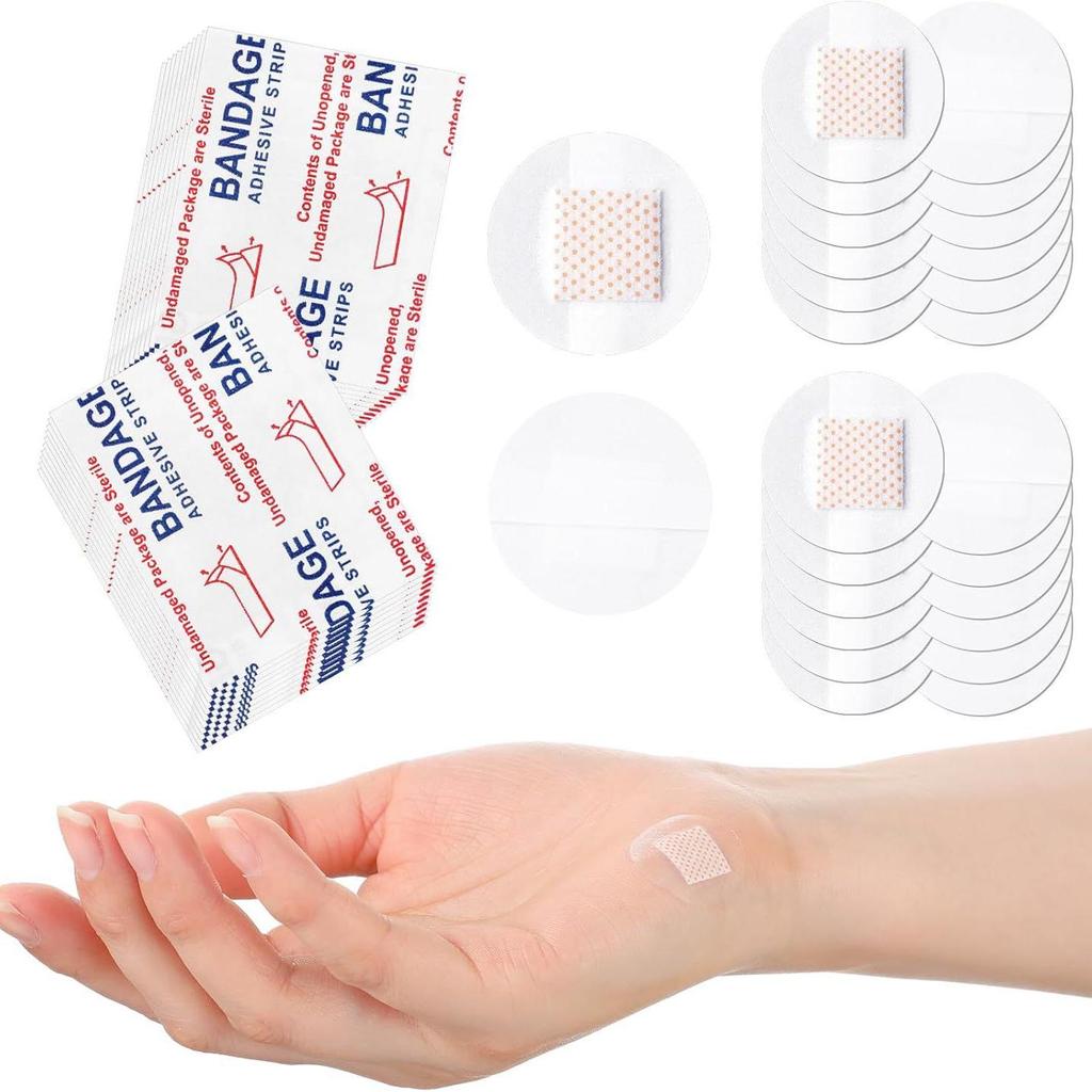 Transparant Waterdicht Verband Familieverpakking voor Vingers, Ellebogen, Knieën en Hielen