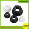 Insulated Nylon Hex Lock Nut with Washer and Anti-Loosening Glue - Sizes M4 To M12