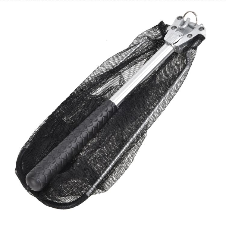 Foldable Landing Net Aluminum Alloy Frame Fishing Landing Net Replacement Triangular Fishing Net  for Easy Catches