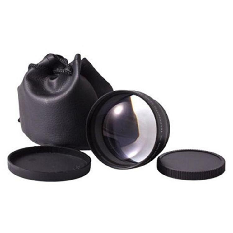 72mm 2.2X Teleconverter Lens/0.43X Wide Angle Lens Kit for Close-up Shooting