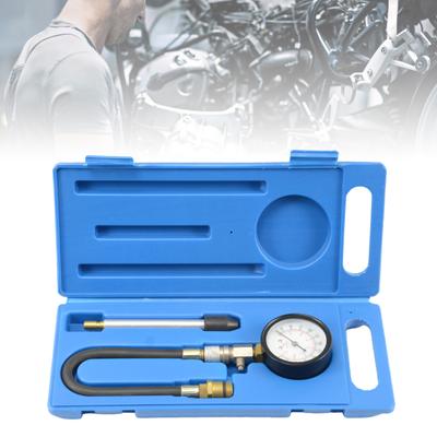 Kompressionstester-Messgerät-Set, Kompressionstester, Kompressionstester für Automotoren mit flexiblem Schlauch, M14-M18-Adapter