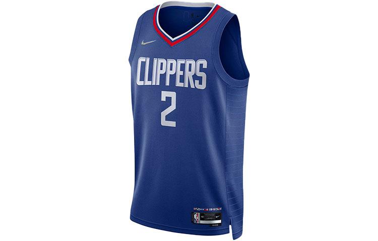 Баскетбольная форма Nike NBA SW Fan Edition, Los Angeles Clippers, Леонард Размер 2 Мужская Синяя DB3575-400 M
