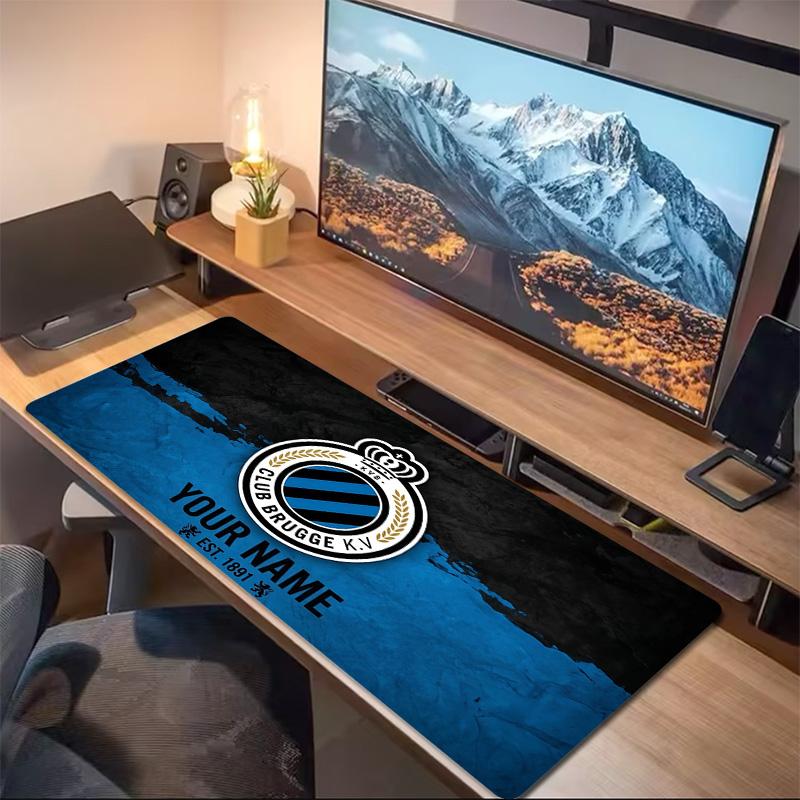Club Brugge KV Print Cushion Non-slip Laptop Tablet Big Mousepad XXL Mat Mini PC Playmat With Lock edge