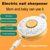 Electric Baby Nail File - Baby Nail Clippers, Safe Baby Nail Clippers | Built-in 600mAh Battery, Electric Baby Nail File, Gentle Baby Nail Clippers, S