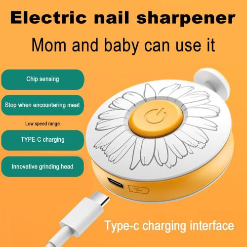 Electric Baby Nail File - Baby Nail Clippers, Safe Baby Nail Clippers | Built-in 600mAh Battery, Electric Baby Nail File, Gentle Baby Nail Clippers, S