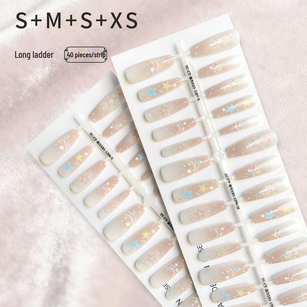 Trendy Chinese National Style Wearable Nail Art Stickers