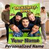 Vlastní jméno Backstreet Boys Flanelová deka Personalizovaný text Měkká deka Postel Pohovka Dárek