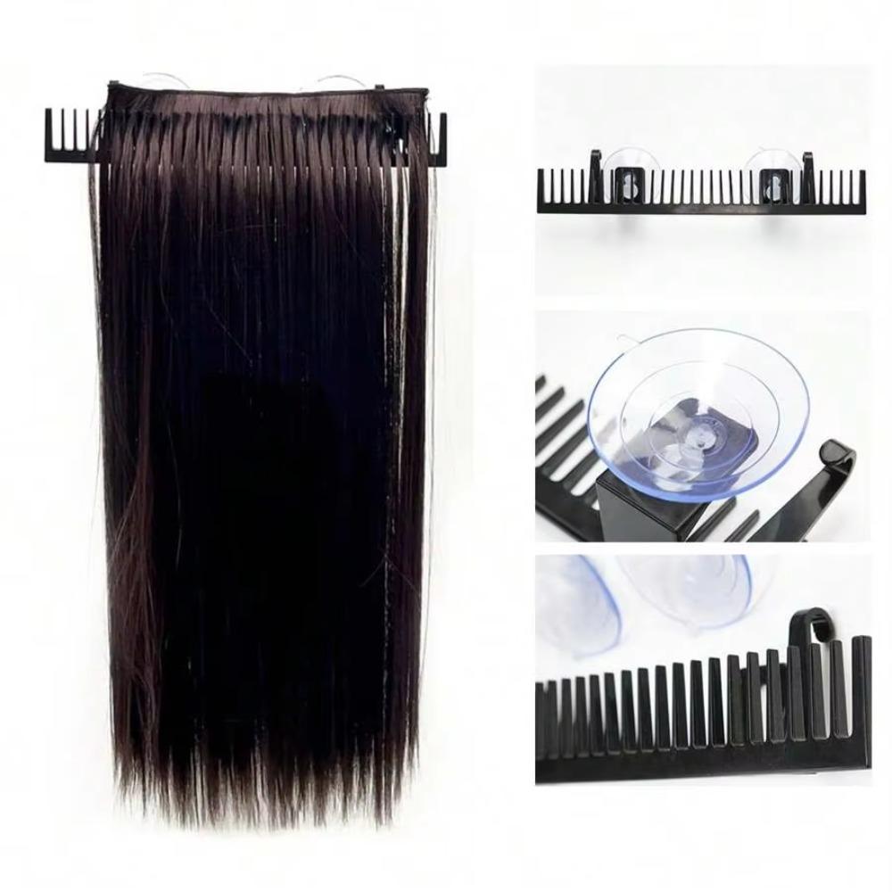Professional Suction Cup Hairdresser Stand Hairdressing Tools Hair Placement Rack for Home