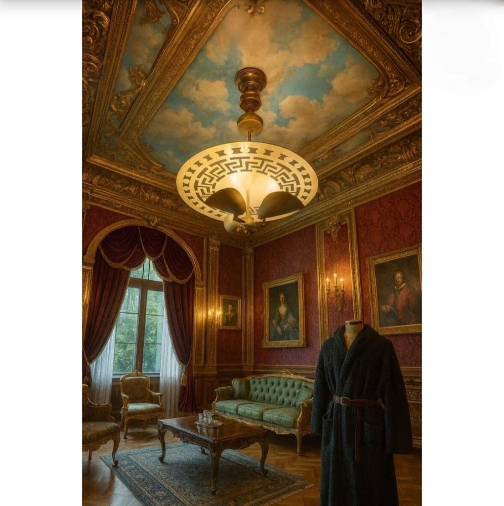 Lámpara de araña Sputnik personalizada Iluminación de techo con disco blanco estilo Moderno de mediados de siglo Lámpara colgante retro hecha a mano Luminaria de decoración única para el hogar Regalo