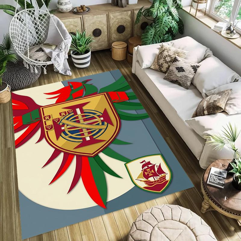 Heritage Royal Emblem carpet printing Living room and bedroom mats Doormat Office chair cushion Bathroom mat