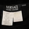 VERSACE made in Italy Velor-like Pants 40 black Women Used