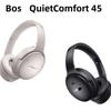 אוזניות QuietComfort 45 דור שני אוזניות בלוטות' אלחוטיות אוזניות מבטלות רעשים QC45 של דוקטור