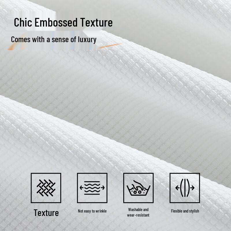 Jeanswest Men's American Retro Loose Waffle T-Shirt