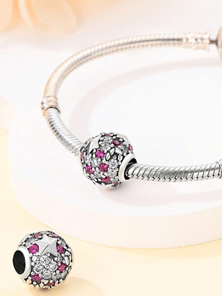 Copper Plated Original Charms Santa Claus Snowman Beads Fit Bracelet Women'S Jewelry Gift