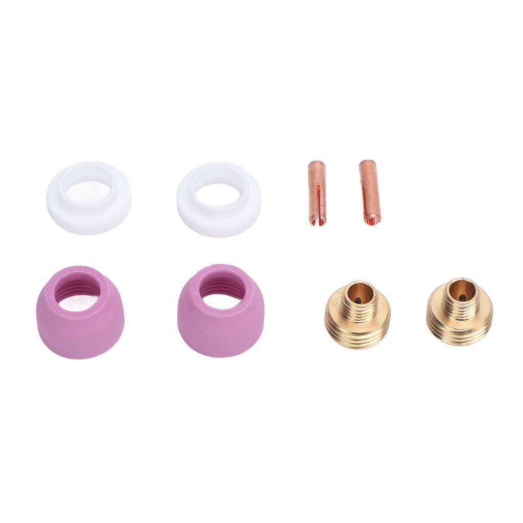 Schweißbrenner 2,4mm Anschluss 2,4mm Elektrodenklemme Keramikdüse PTFE Frontabdeckung Schweißbrenner