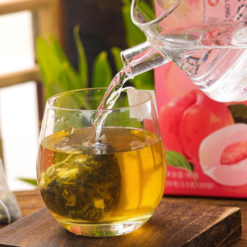Jin Fang Honey Peach Oolong Tea 200g Triangle Bag Apple Fruit Tea Herbal Blend