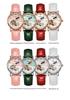 Genuine Automatic Mechanical Waterproof Watch for Women - Trendy Multi-Functional with Day, Date, Month, Year, and Starry Design.
