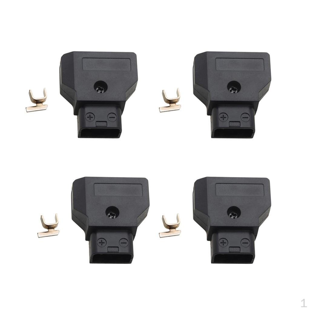 

4pcs Male for DSLR Rig Anton Cable Camera Battery