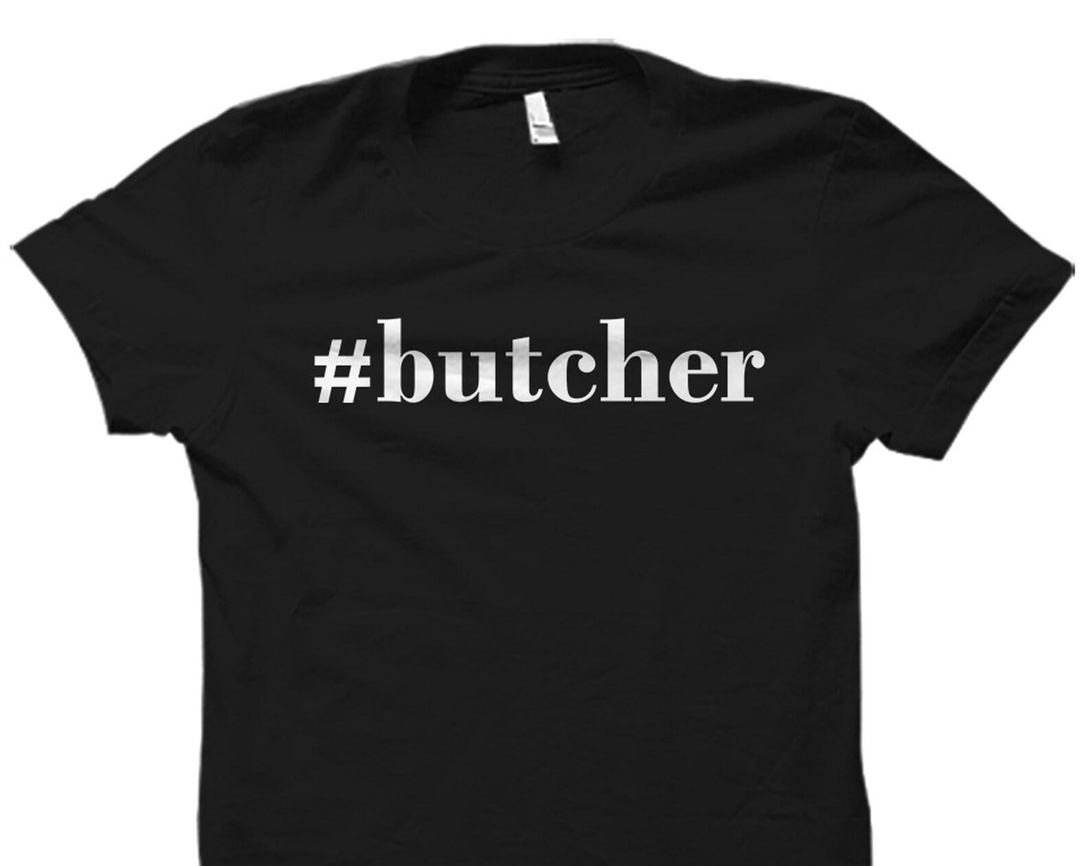 Butcher Gift. Butcher Shirt. Meat Shop Owner Gift. Meat Shop Owner Shirt. Meat Merchant Gift. Meat Merchant Shirt. Butcher Shop #OS2478 L