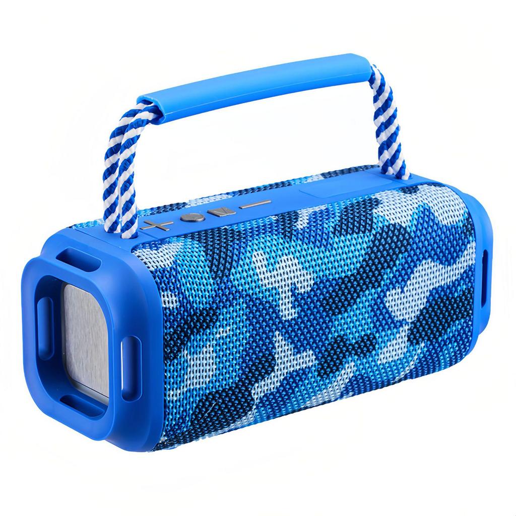 Portable High-Power Mini Bluetooth Speaker with Heavy Bass and Card Slot for Outdoor Use