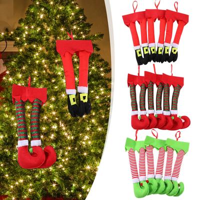Christmas Cute  Legs Props Doll Ornaments Christmas Tree Hanging Decorations Ornaments New Christmas Decorations