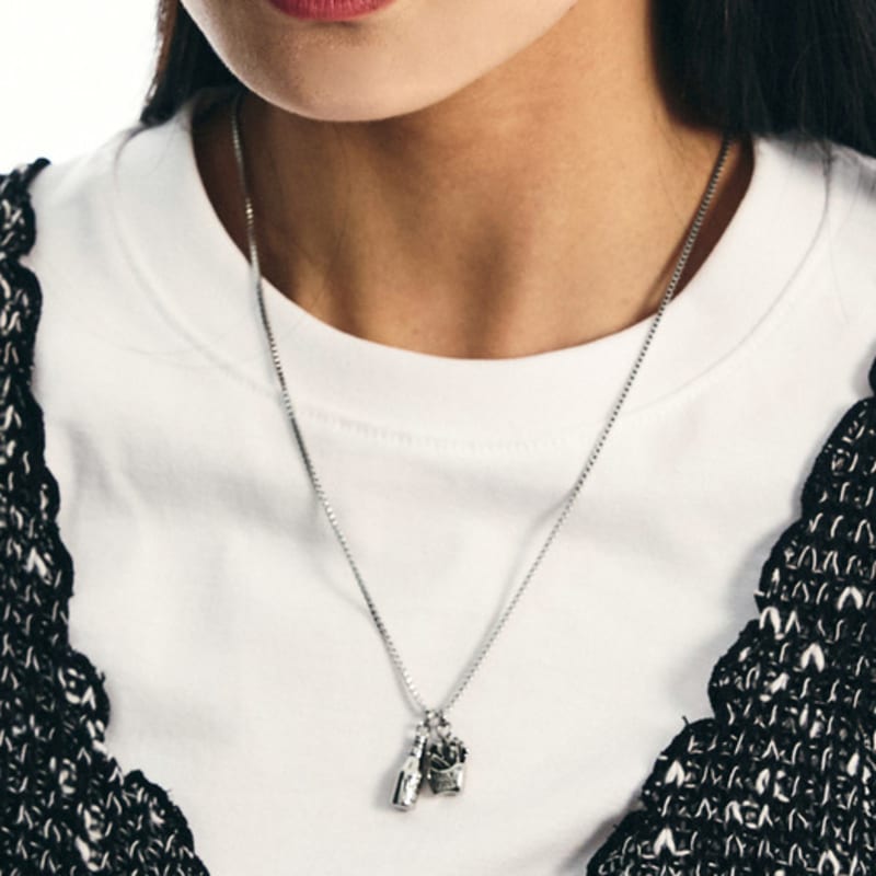 S SY Holymoly French Fries Pendant Necklace