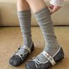 Simple Ankle Socks - Children's Summer and Spring Lightweight Long Tube Pile Socks Made of Pure Cotton, Versatile and Suitable for All Occasions.