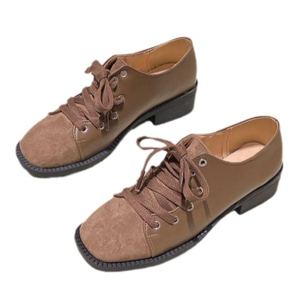 [Youshilai] Retro small square head Mary Jane single shoes women's winter 2025 new temperament versatile small leather shoes