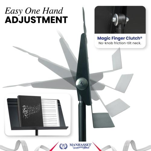 Manhasset M48 Symphony Music Stand, Black