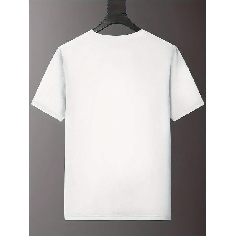 European Sizes Men'S Short-Sleeve T-Shirt with Trendy Prints for The Summer Collection