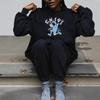 Autumn Women's Trendy Casual Loose Hoodie - Comfortable, Fashionable, Mid-High Neck, Long Sleeve