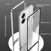 Elastic Snap Magnetic Metal Bumper Frame Case For Xiaomi Poco X7 Pro / Redmi Turbo 4 Pro / Turbo 4 Clear Matte Back Cover