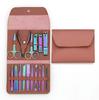 Professional 16pcs Stainless Steel Manicure Pedicure Tool Set Custom Logo Luxury Nail Clippers Kit Grooming Nail Cutter Set