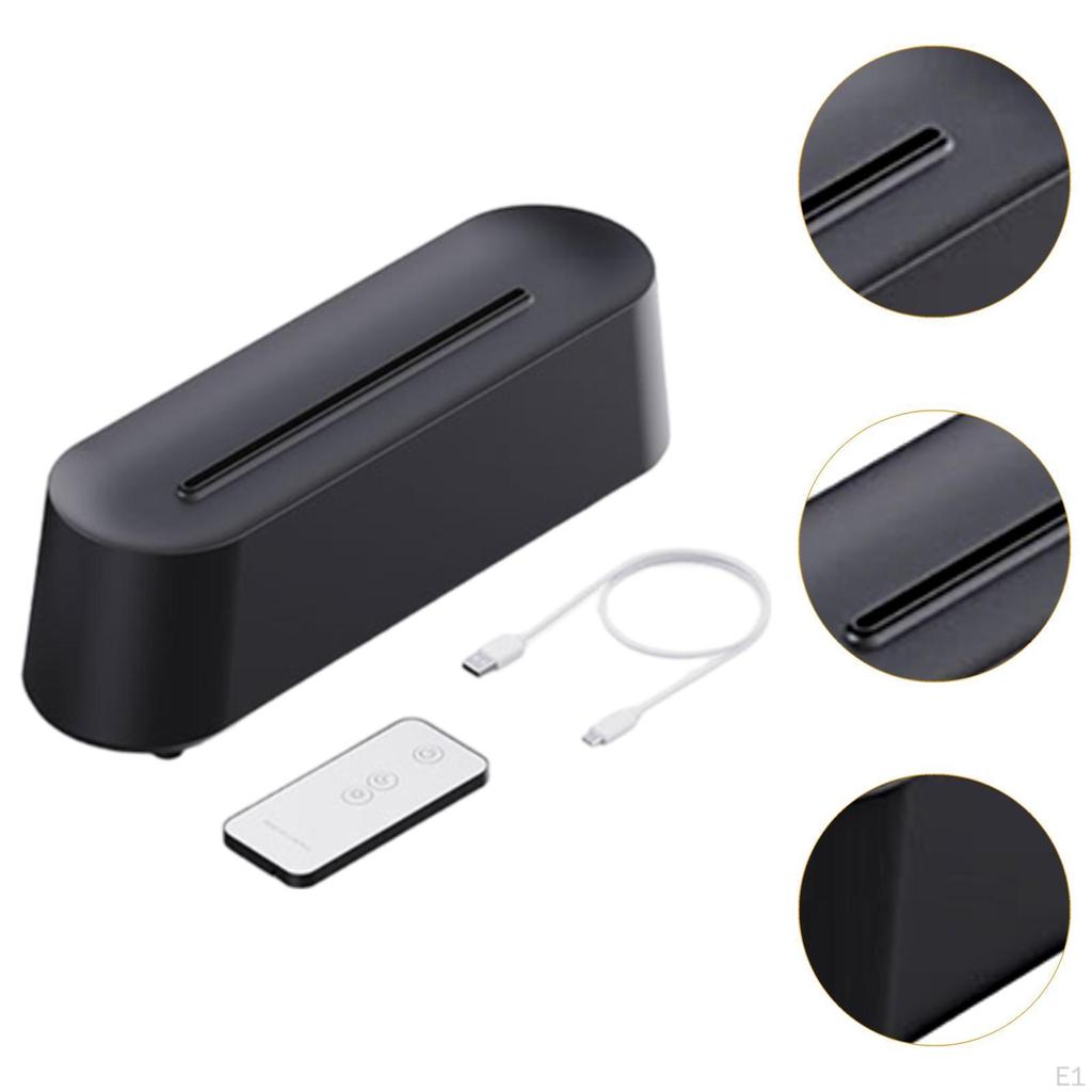 Flame Aroma Humidifier Multipurpose Portable Quiet Simulation for Bedroom