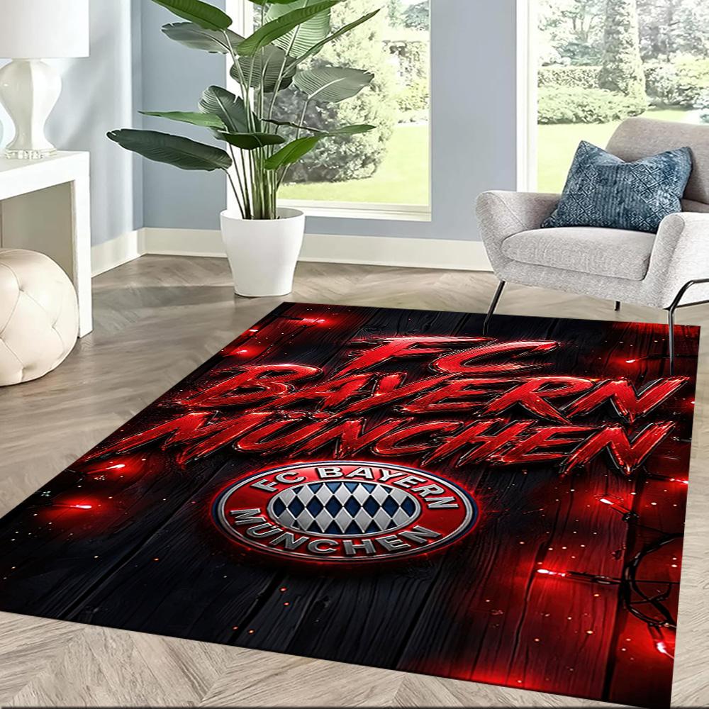 Fc Bayern München Square Rugs Are a Great Choice for Living Rooms, Bedrooms, Home Décor, and As Gifts.