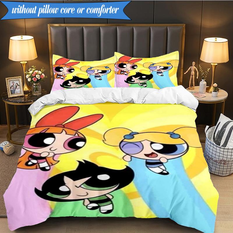 Power police  Adventure 3pcs K-pop music group Bedding set,Ideal for Bedroom, Dormitory,Including Duvet Cover And 2pcs Pillowcases,Fan gifts