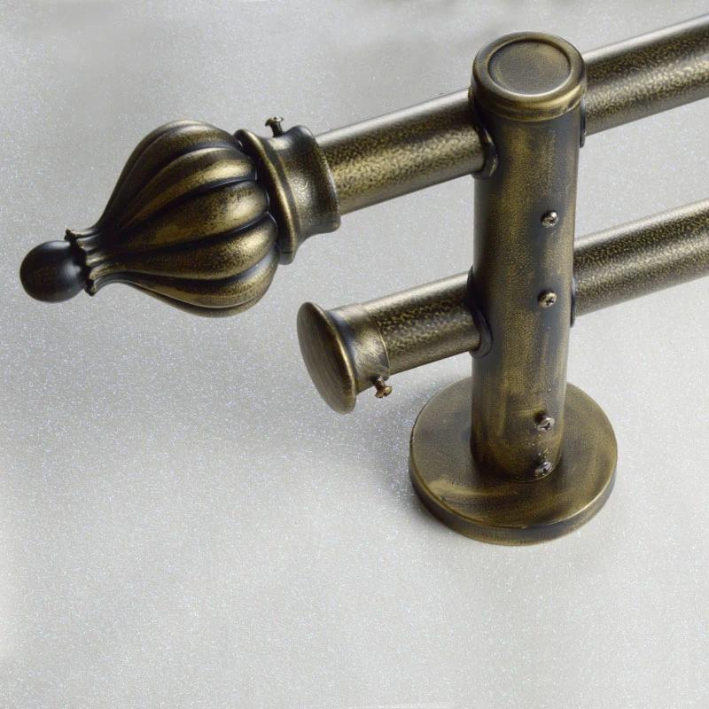 Thicken Aluminum Alloy Curtain Rod Black