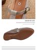 2025 Autumn Women's Genuine Leather Mary Jane T-Strap Shoes - Soft Sole, Retro French Style, Chunky Heel