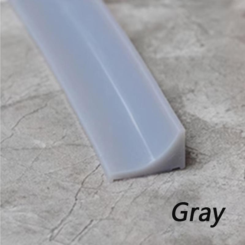 Countertop Silicone Water Retaining Strip Dry And Wet Separation Self-Adhesive Design Bendable Suitable For Kitchen And Bathroom