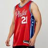 Jordan NBA Statement Edition Swingman Jersey, Joel Embiid, Philadelphia 76ers Men Basketball Vest Red CV9490-666