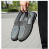 Lightweight Breathable Men's Slip-On Casual Shoes | Cushioned Comfort, Durable for Outdoor Fishing, Park Strolls & Summer Daily Wear - Black